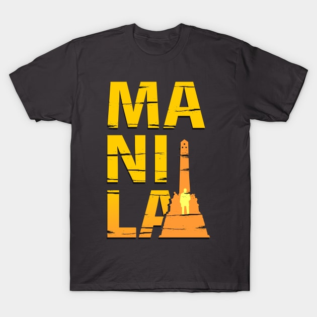 Manila - proud pinoy prints T-Shirt by blessedpixel